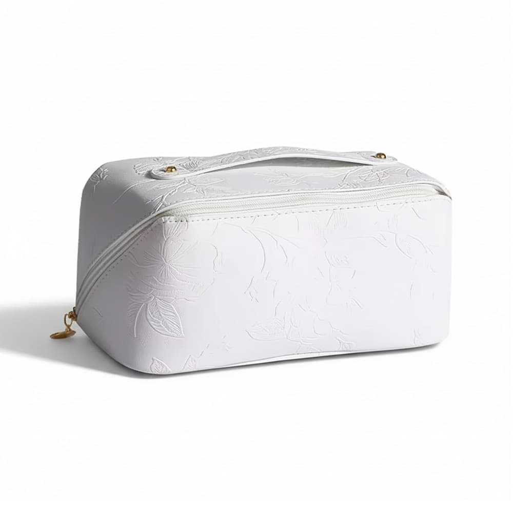 Ferixo™ Allure Series –Embossed Cosmetic Travel Bag - 0
